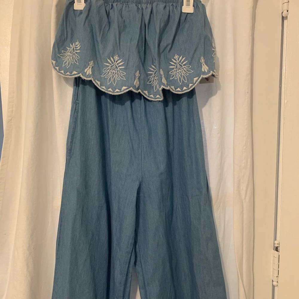 Jessica Simpson Denim Romper